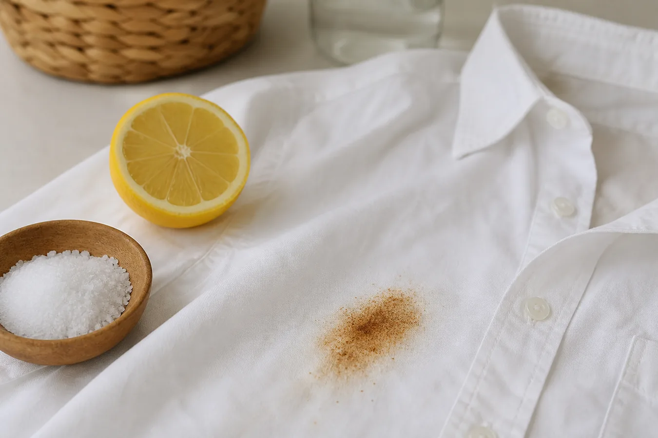 How to Remove Iron Stains from Clothes: Lemon, Vinegar, Rust Remover
